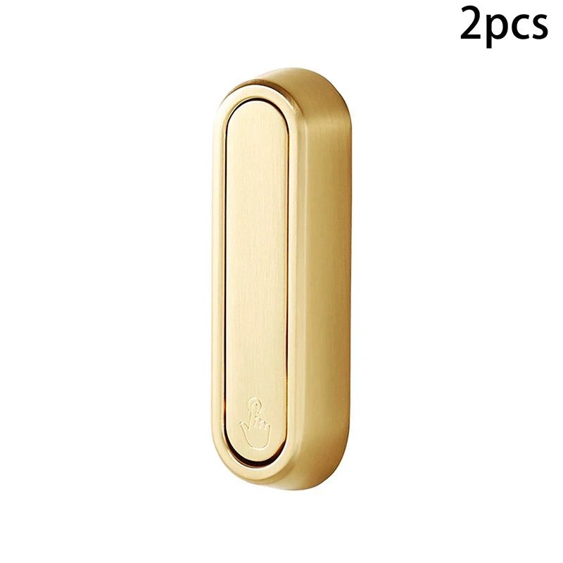 2pcs Foldable Wall Hangings, Metal Foldable Hook Wall Hangings For Bathroom, Kitchen, Bedroom - Space Saving, For Towels, Coats