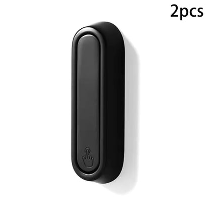 2pcs Foldable Wall Hangings, Metal Foldable Hook Wall Hangings For Bathroom, Kitchen, Bedroom - Space Saving, For Towels, Coats