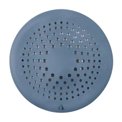 Shower Drain Hair Catcher,Drain Cover Bathroom Tub with Suction Cup 5.9 Inches Silicone Sink Strainer Suit for Bathtub, Kitchen