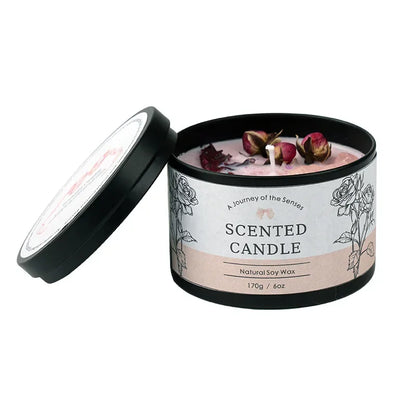Creative Crystal Aromatherapy Candle 6OZ - Long-Lasting Scented Decor, Unique Gift for Women, Elegant Home Fragrance