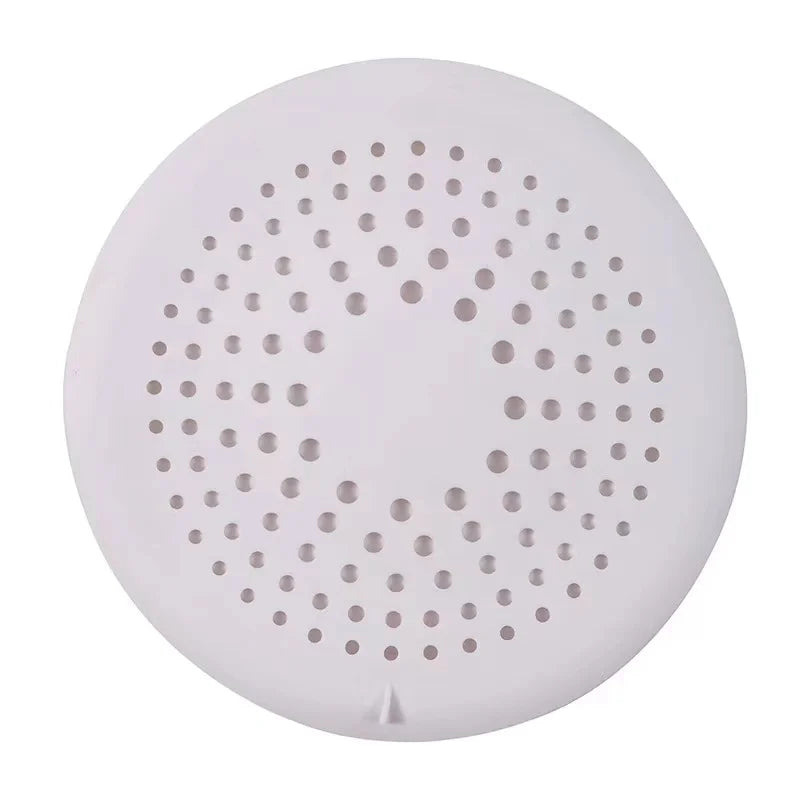 Shower Drain Hair Catcher,Drain Cover Bathroom Tub with Suction Cup 5.9 Inches Silicone Sink Strainer Suit for Bathtub, Kitchen